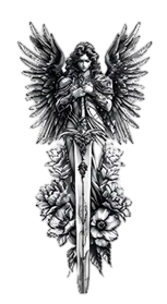 VIP Yarım Kol Geçici Dövme 32x15